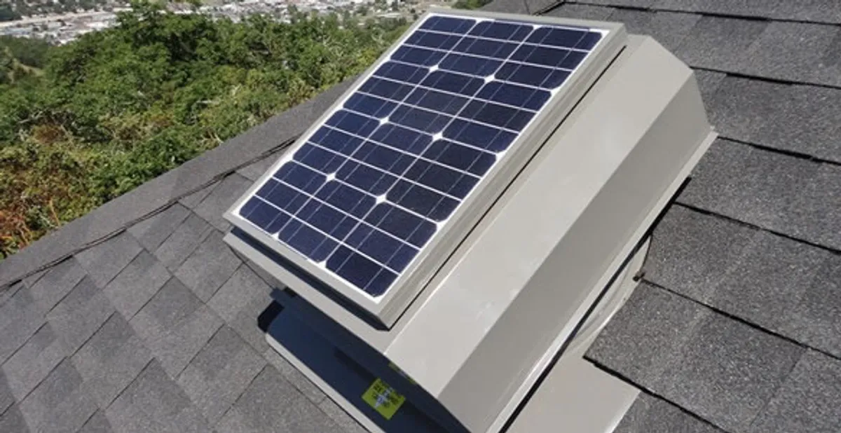 attic fan installation services with energy-efficient roof-mounted ventilation system in Boca Raton, FL