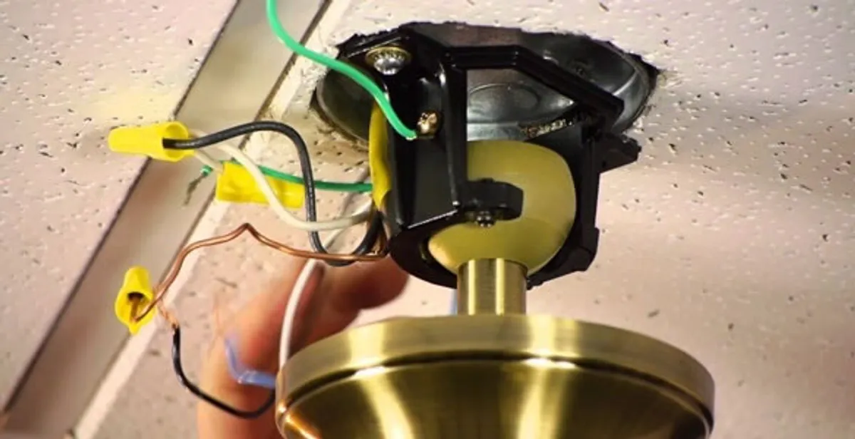 Ceiling fan wiring repair and electrical connection service in Boca Raton, FL