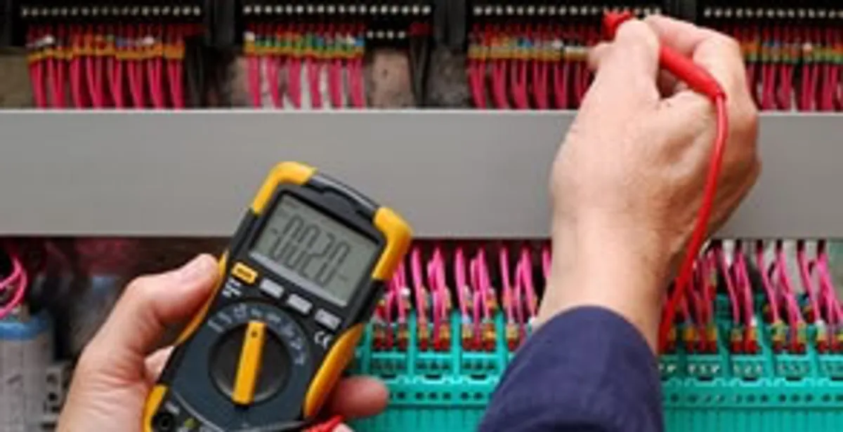 electrical service showing professional testing and troubleshooting of electrical panel by licensed electricians in Boca Raton, FL