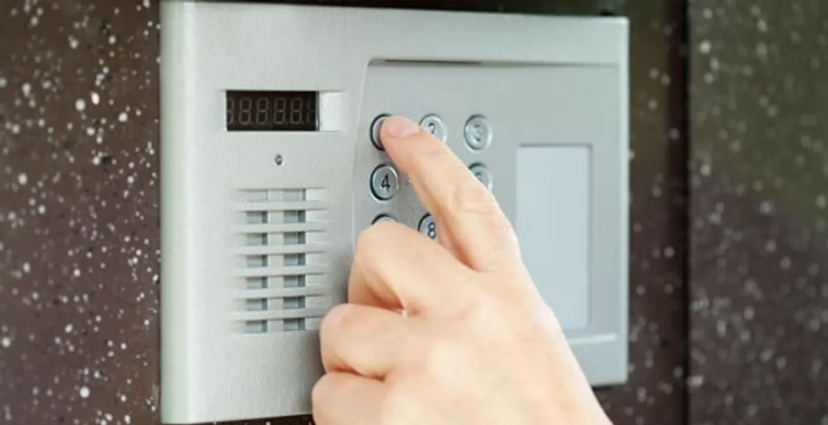 intercom system for home installation services with indoor access control keypad in Boca Raton, FL