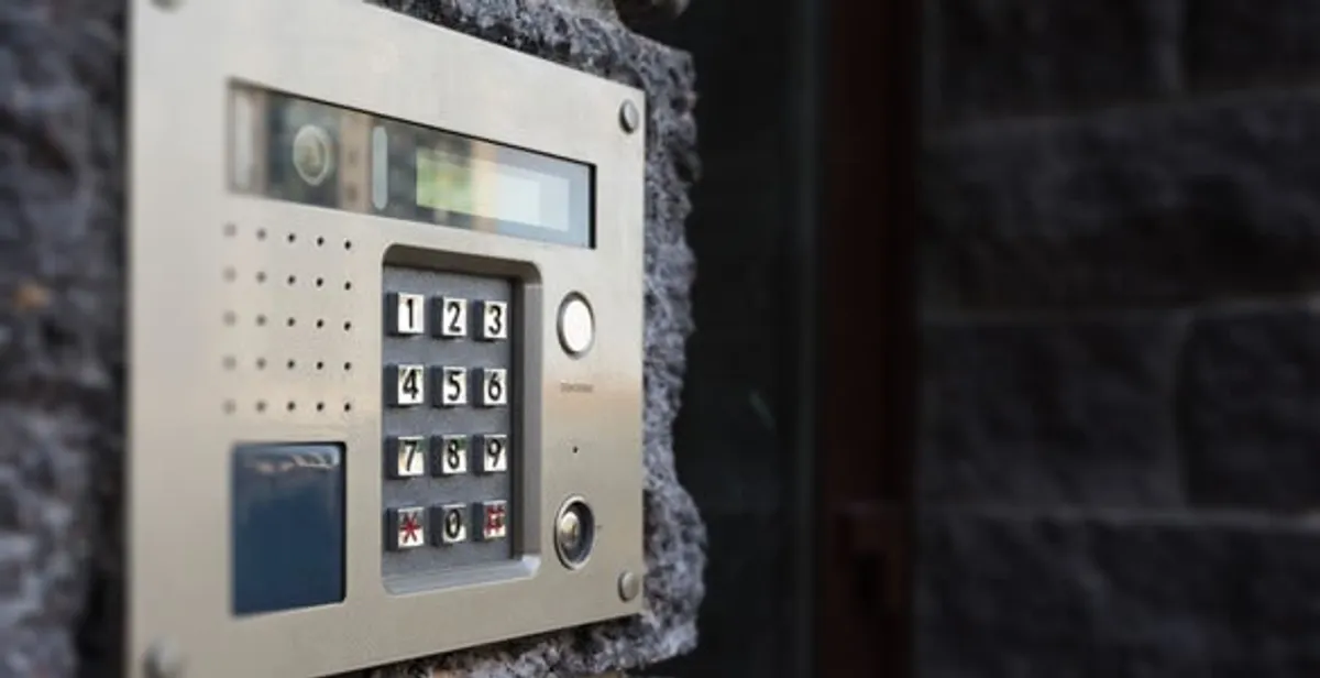 intercom system for home installation services with secure entry communication panel in Boca Raton, FL