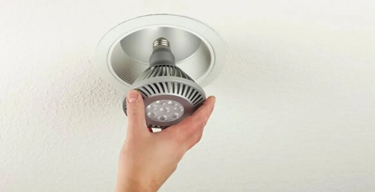 lighting installation service featuring recessed ceiling light installed by licensed professionals in Boca Raton, FL